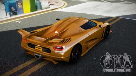 Koenigsegg Agera One RBF para GTA 4