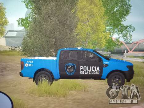 Ford Ranger polícia CABA para GTA San Andreas