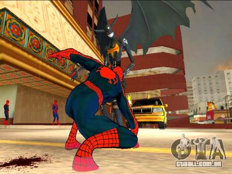 Homem-Aranha Todd McFarlane (QUADRINHOS) para GTA San Andreas