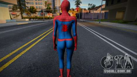 Spider Jill Valentine Con mascara de RESIDENT EV para GTA San Andreas