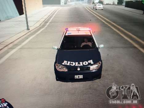 Fiat Siena 1.4 Bombeiros da Polícia Federal para GTA San Andreas