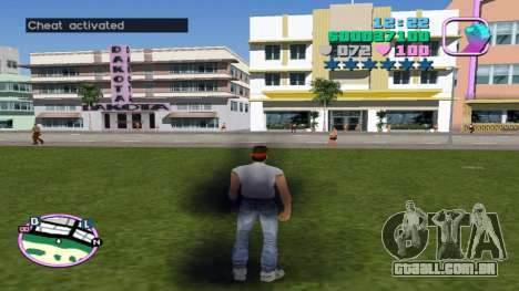 Mudar de pele ou roupa para GTA Vice City