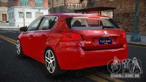 Peugeot 308 15th para GTA 4