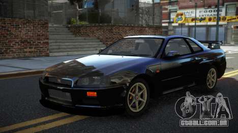 Nissan Skyline R34 KVN para GTA 4