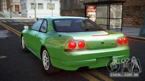 1995 Nissan Skyline R33 V1.1 para GTA 4