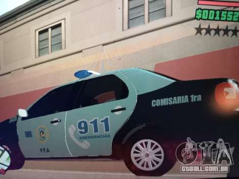 Fiat Siena 1.4 Bombeiros da Polícia Federal para GTA San Andreas