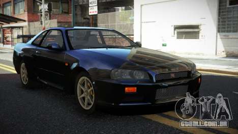 Nissan Skyline R34 KVN para GTA 4