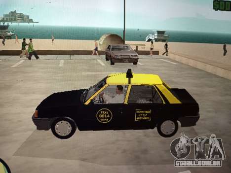 Renault 9 Táxi para GTA San Andreas