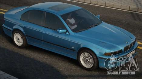 BMW E39 Blue para GTA San Andreas