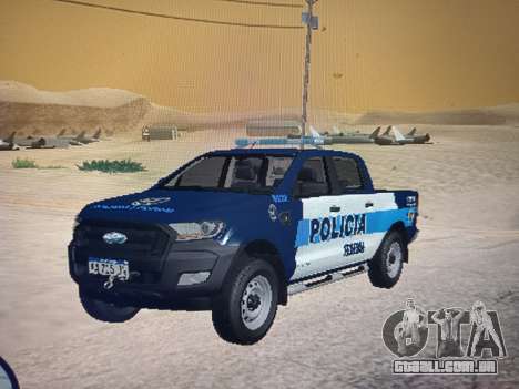 Ford Ranger Polícia Federal Argentina para GTA San Andreas