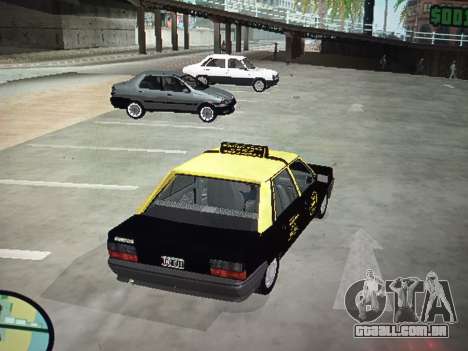 Renault 9 Táxi para GTA San Andreas