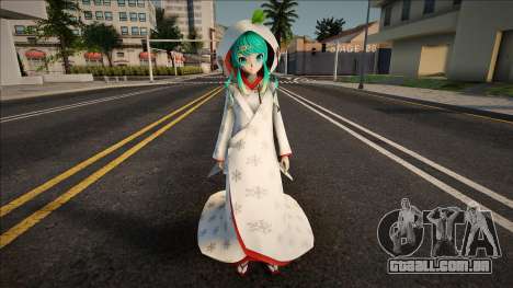 PDFT Hatsune Miku Snow 2013 v2 para GTA San Andreas