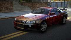 Nissan Skyline R34 GT-R XD-L S12 para GTA 4