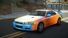 Nissan Skyline R34 GT-R XD-L S6 para GTA 4