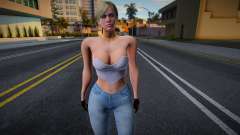 Sherry Birkin Skinny Mod (RE6) para GTA San Andreas