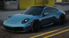 Porsche 911 (992) Blue para GTA San Andreas
