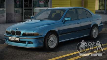BMW E39 Blue para GTA San Andreas