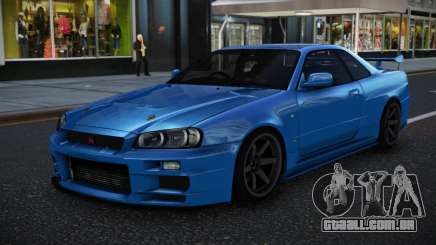 Nissan Skyline R34 BES para GTA 4