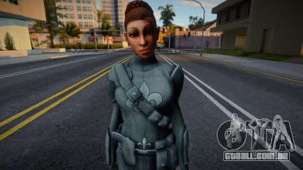 Shaundi Suit o Con Traje Tactico de Saints Row I para GTA San Andreas