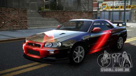 Nissan Skyline R34 GT-R XD-L S11 para GTA 4