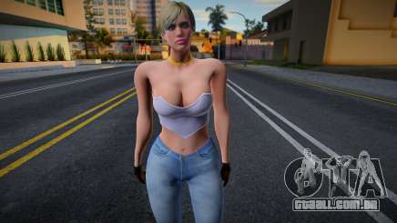 Sherry Birkin Skinny Mod (RE6) para GTA San Andreas