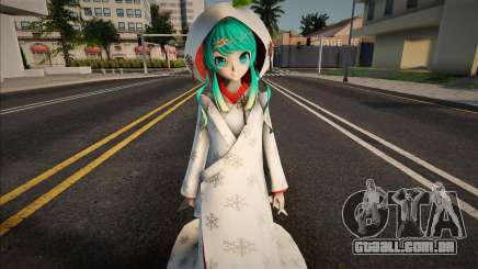 PDFT Hatsune Miku Snow 2013 v2 para GTA San Andreas