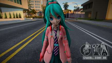 PDFT Hatsune Miku Ribbon Girl para GTA San Andreas