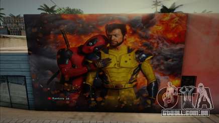 Deadpool 3 Mural para GTA San Andreas