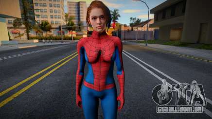 Spider Jill Valentine Sin mascara de RESIDENT EV para GTA San Andreas