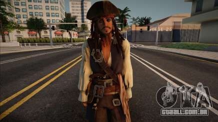 Jack Sparrow - Pirates Oc para GTA San Andreas