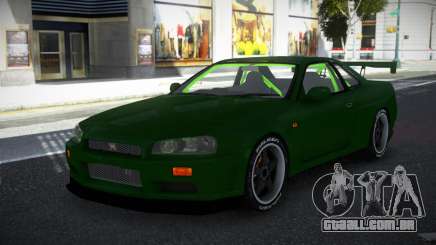 Nissan Skyline R34 IGD para GTA 4