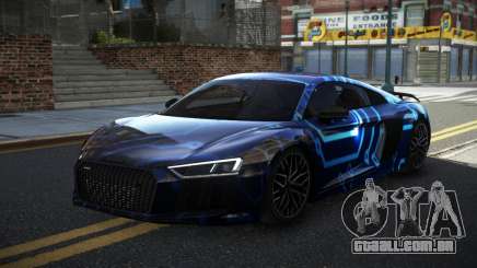 Audi R8 GB-D S6 para GTA 4