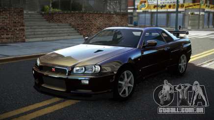 Nissan Skyline R34 GT-R XD-L para GTA 4