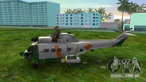 Finnish Border Guard Super Puma para GTA Vice City