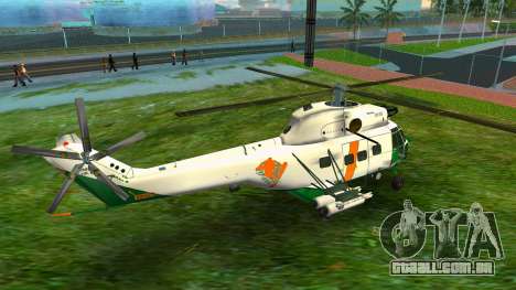 Finnish Border Guard Super Puma para GTA Vice City