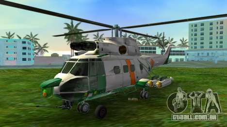 Finnish Border Guard Super Puma para GTA Vice City