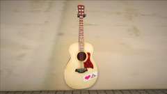 A nova guitarra de Carl para GTA San Andreas