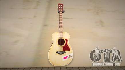 A nova guitarra de Carl para GTA San Andreas